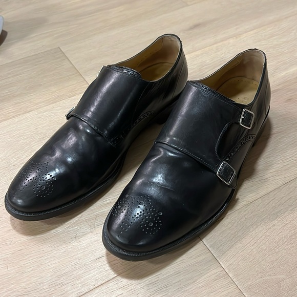 Cole Haan Double Monk Strap Shoe - Picture 1 of 7
